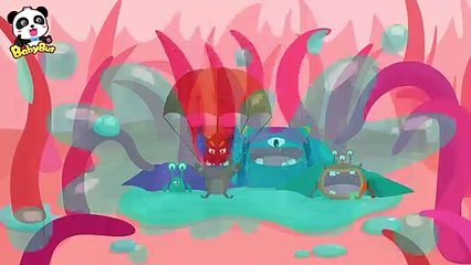 Bebé Unicornio Se Baña | Canciones Infantiles | Los Gérmenes Vienen | BabyBus Español