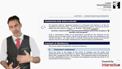 ACCA  F9 5 Shareholder Relationships