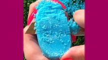 Relaxing Sounds Satisfying ASMR videos _ Floral Foam, Slime and much more
