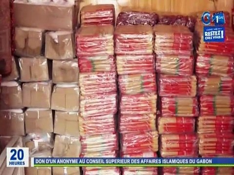 RTG / Ramadan - Don d’un anonyme au Conseil Supérieur des Affaires Islamiques du Gabon
