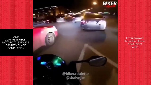 2020 COPS VS BIKERS - MOTORCYCLE POLICE ESCAPE _ CHASE COMPILATION ( 720 X 720 )