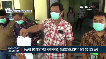 Hasil Rapid Test Berbeda, Anggota DPRD Bangkalan Tolak Isolasi