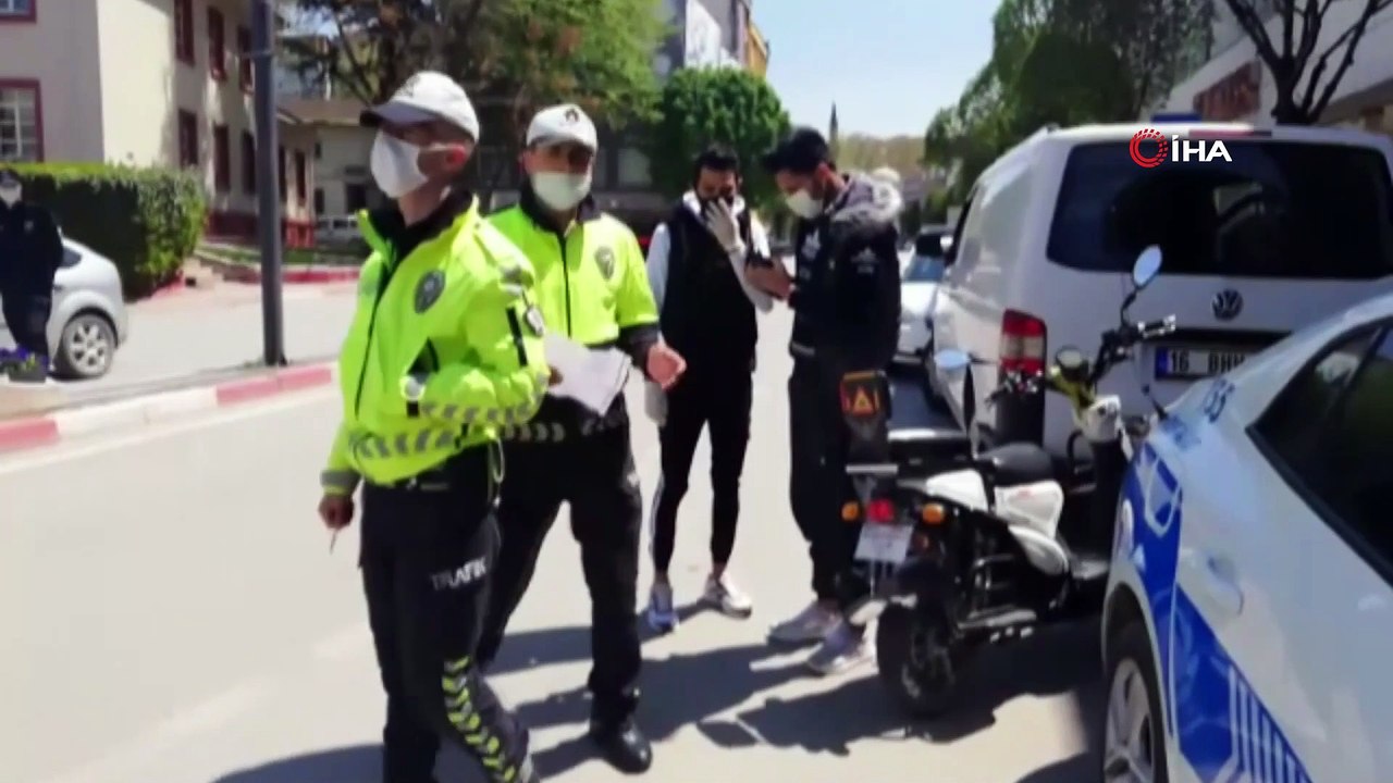 Kısıtlamaya uymayanlara ceza yağdı...4 günde 890 Bin TL ceza yazıldı