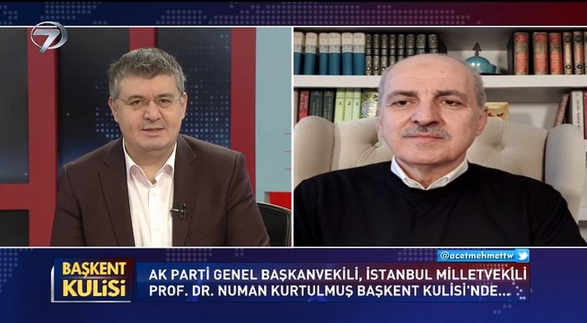 Başkent Kulisi - Numan Kurtulmuş - 26 Nisan 2020