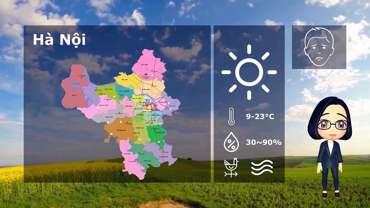 27/04/2020 Vietnam weather forecast