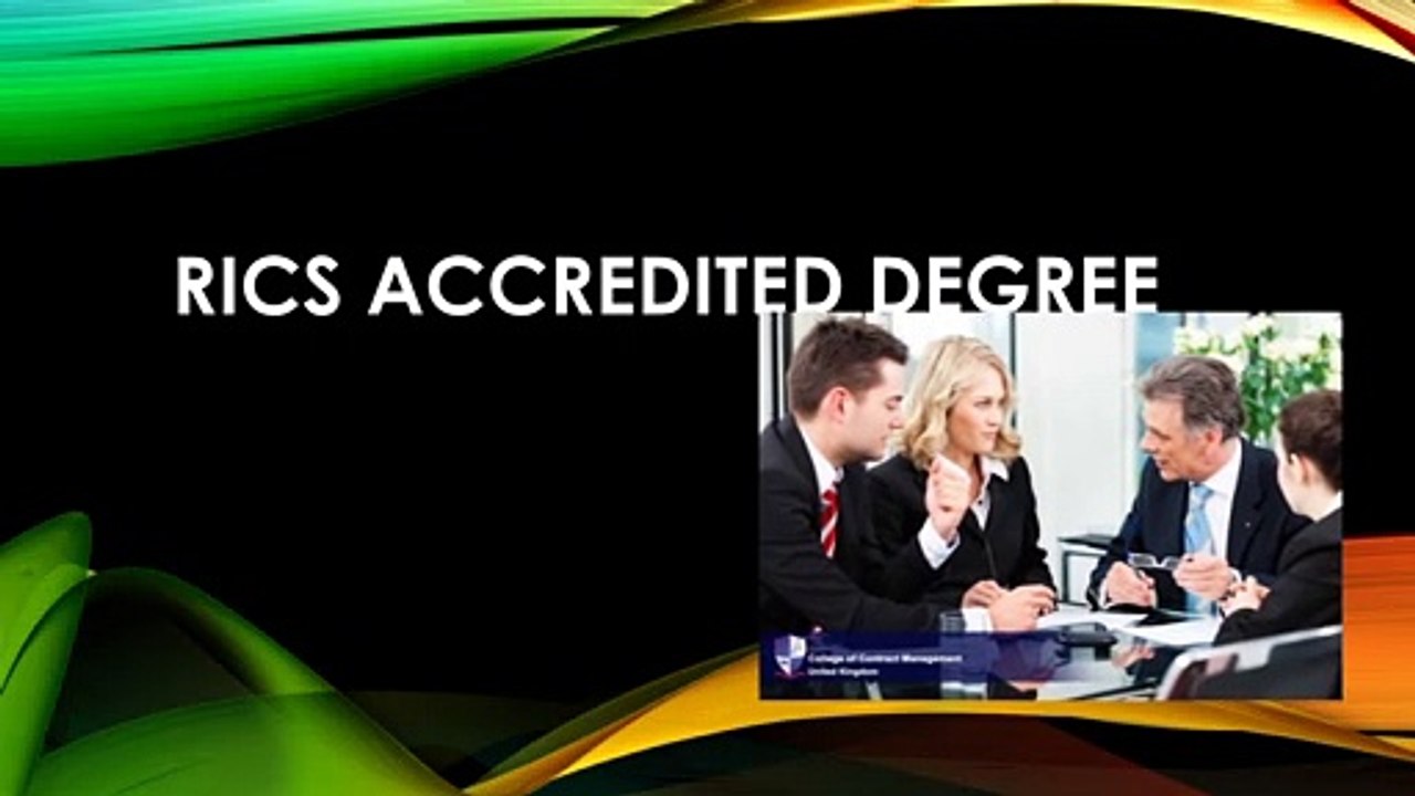 RICS Accredited Degree