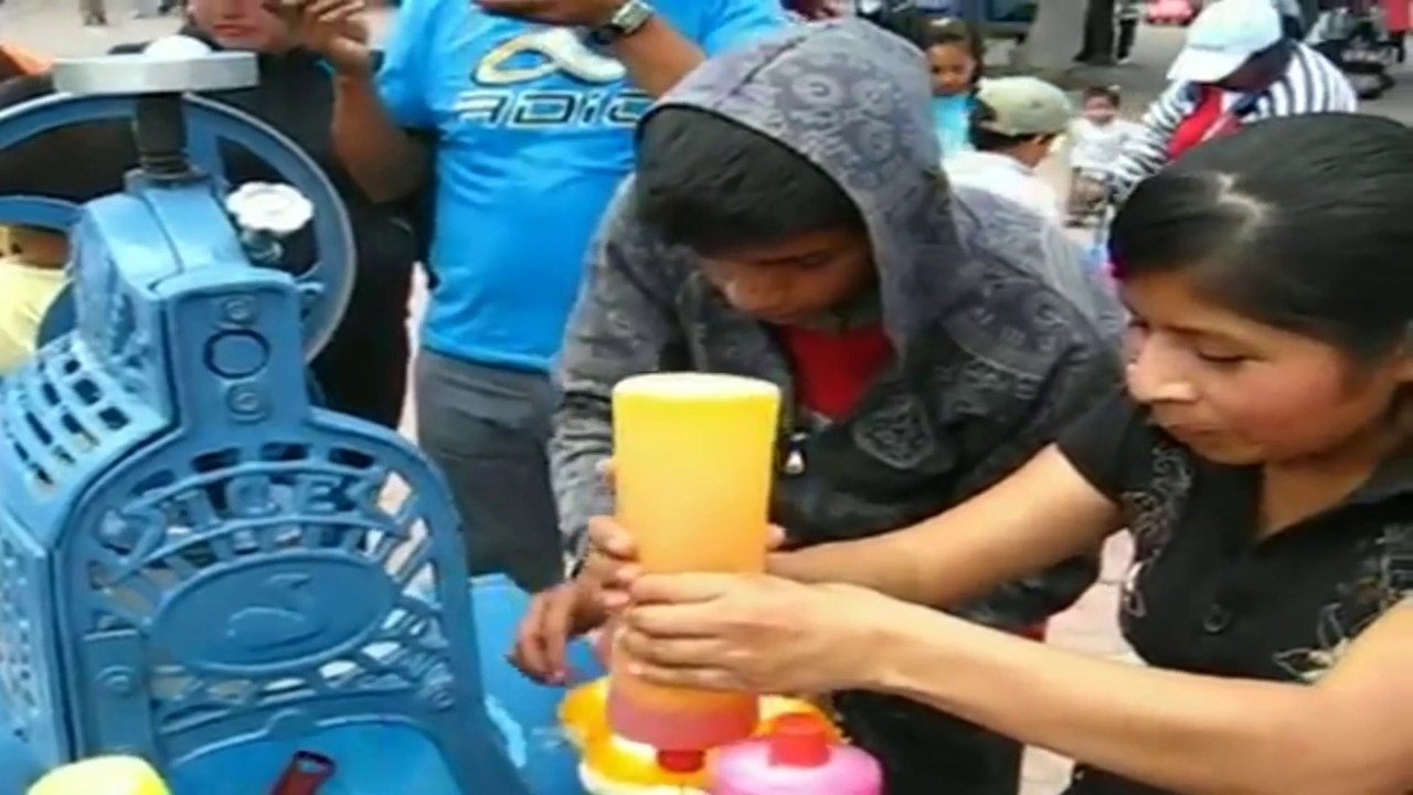 LOS RASPADOS DE HIELO