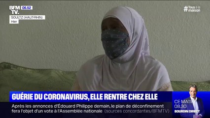 Après un mois de bataille contre le coronavirus, Fatima est rentrée chez elle