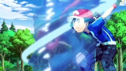 Pokemon Ash VS Diantha (Ash-Greninja vs Mega Gardevoir) FULL BATTLE