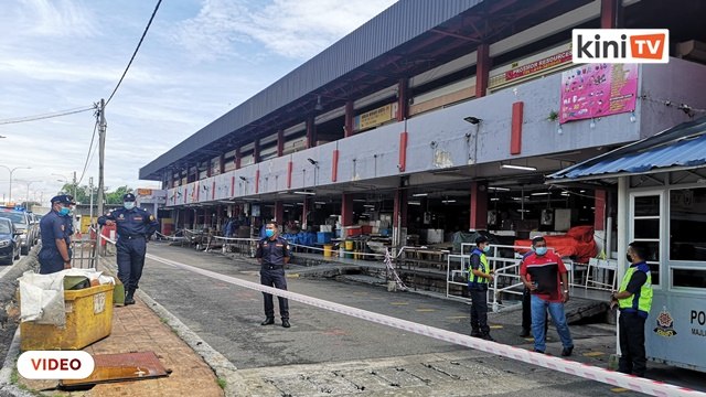 Pasar di PJ lama ditutup selepas peniaga positif Covid-19