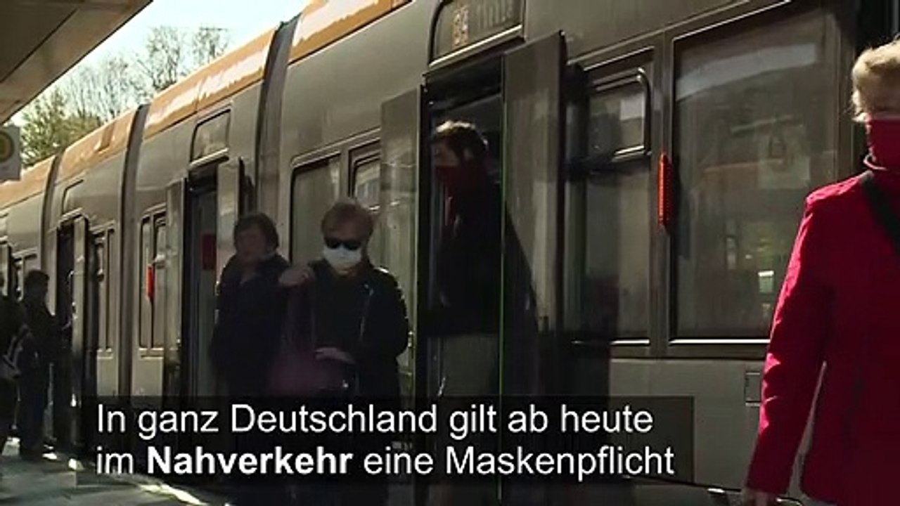 Bundesweit Maskenpflicht im öffentlichen Nahverkehr