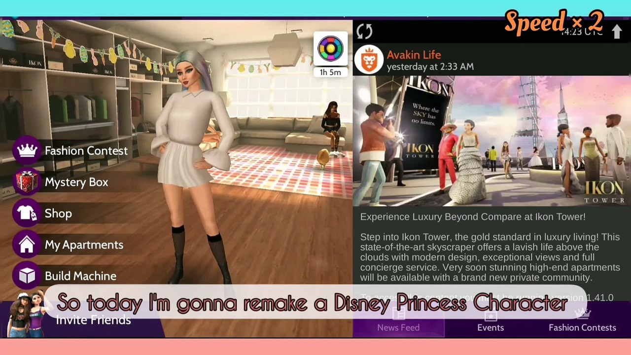 How to Make Your Avakin looks Like Disney Princess CINDERELLA [Limited Time]