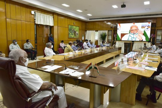 ಲಾಕ್ ಡೌನ್ ಬಗ್ಗೆ ಪ್ರಧಾನಿ ಮೋದಿ ಜೊತೆ ಯಡಿಯೂರಪ್ಪ ಮಹತ್ವದ ಚರ್ಚೆ | Modi Video conference