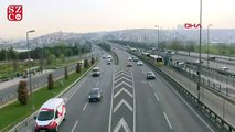 İstanbul'da yasak kalktı, araçlar yola çıktı