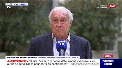Jean-François Delfraissy: "Nous recommandons le port du masque dans les lieux qui accueillent du public"