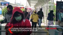 Ratusan Penumpang KRL Bogor Dites SWAB Massal