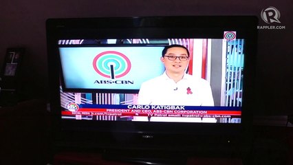 Carlo Katigbak’s message before ABS-CBN goes off-air