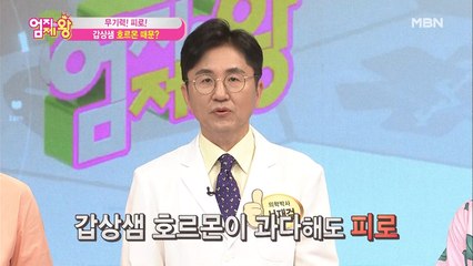 무기력과 피로는 갑상샘 호르몬 때문이다?