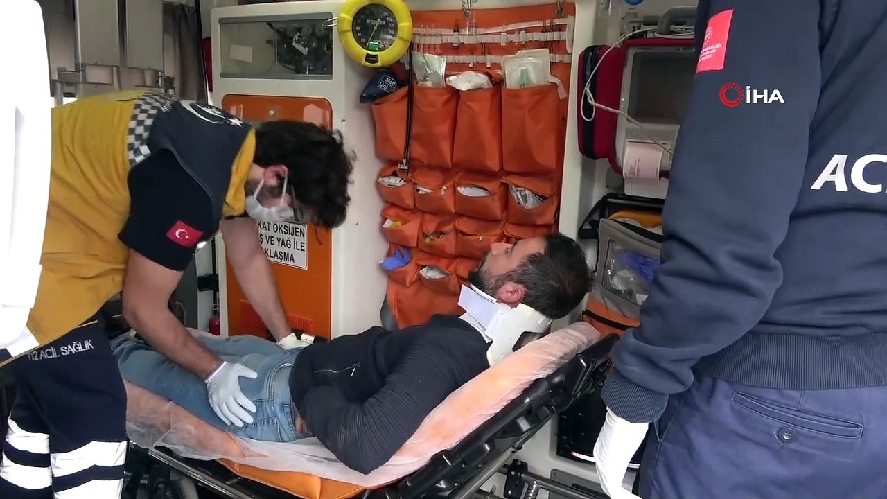 Samsun'da Trafik Kazası, Otomobil Takla Attı: 1 Yaralı