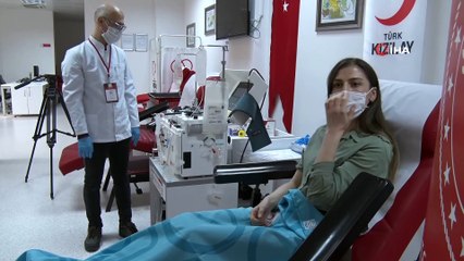 Genç doktor koronayı yenip plazma bağışçısı oldu