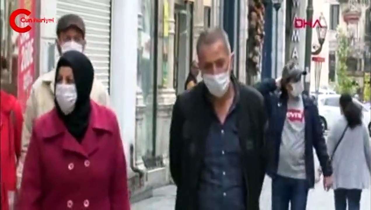 İstiklal Caddesi'nde dikkat çeken görüntüler!