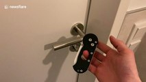 Look, no hands! Austrian man creates door opener with 3D printer to prevent spread of COVID-19