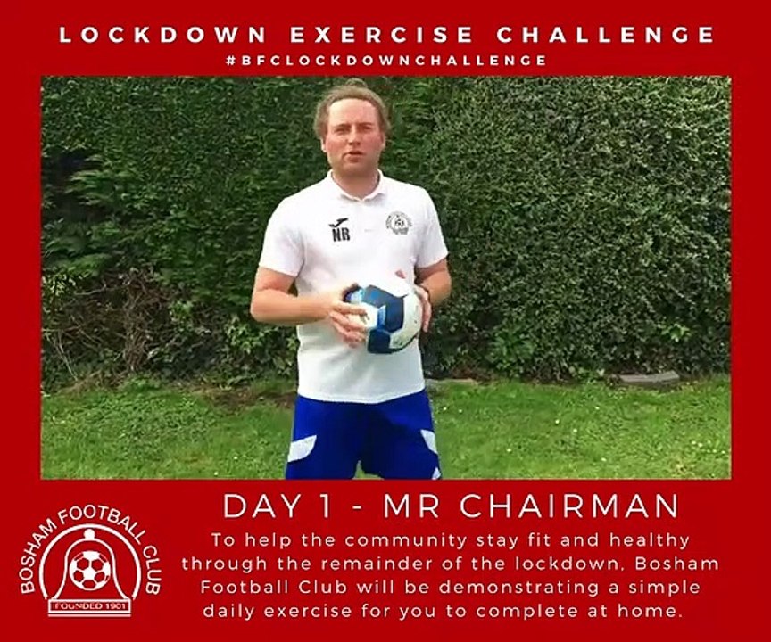 Bosham FC's daily lockdown challenge