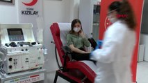 Koronavirüsü yenen doktor immün plazma bağışında bulundu