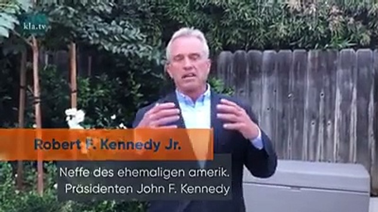 Robert F. Kennedy Jr.kündigt gemeinsamen Widerstand mit Deutschland an