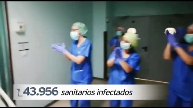 Un 20% de los contagiados por coronavirus son personal sanitario