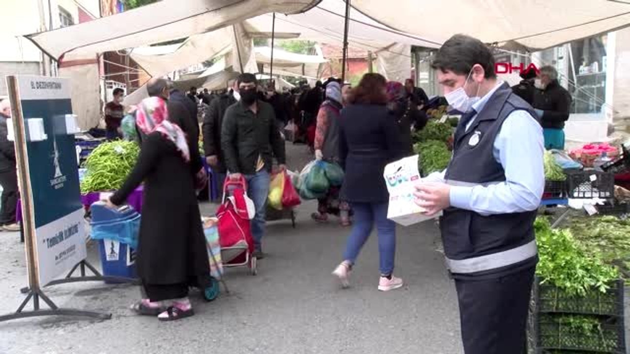 SANCAKTEPE'DE PAZARDA YOĞUNLUK