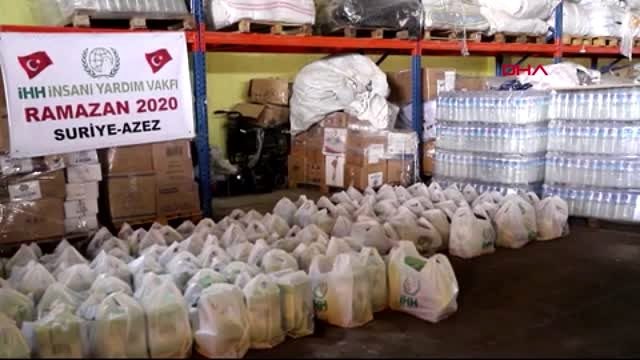Suriye'deki ihtiyaç sahiplerine yardım