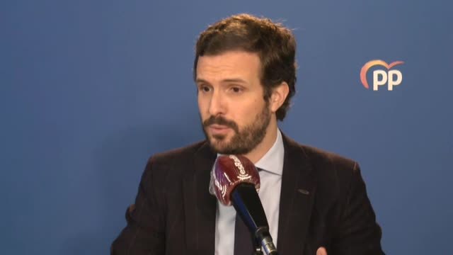 Casado: Este Gobierno no tiene un plan, no hay nadie al volante