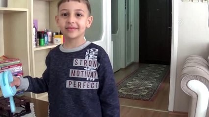 Okçular Vakfından Milli Dayanışma Kampanyası'na destek veren minik Mustafa'ya jest