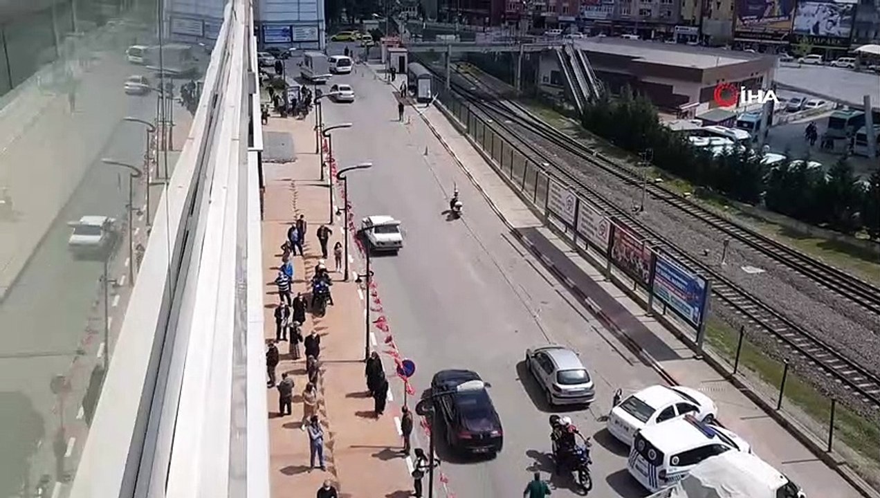 Yunus ekipleri ‘Sosyal Mesafe’ için anons yaparak vatandaşları uyardı