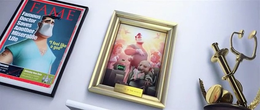 Cortometraje La dama y la muerte , escrito y dirigido por Javier Recio, ganador del Goya al mejor cortometraje de animación y nominado al Oscar