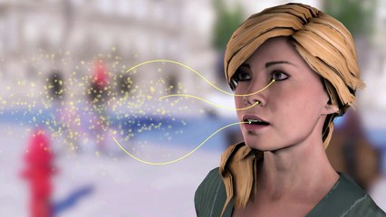 Videografik: So wird das Coronavirus durch die Luft übertragen