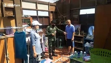 Storm damages more than 200 homes in northern Thailand