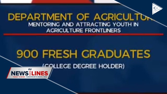 DA hiring fresh graduates for agri projects