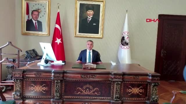 KIRKLARELİ Koronavirüsü yenen Kırklareli Valisi Bilgin, göreve başladı