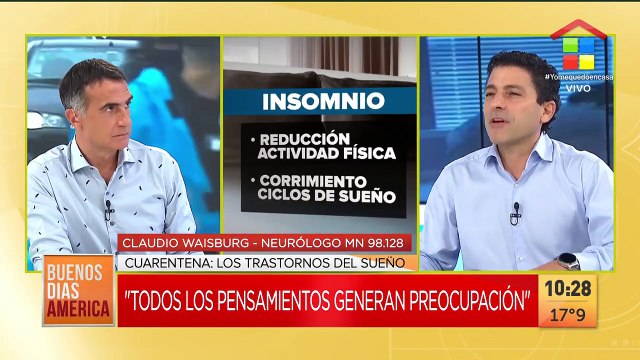 Cuarentena: los trastornos del sueño