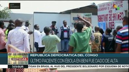 Dan de alta a última niña con ébola en República Democrática del Congo