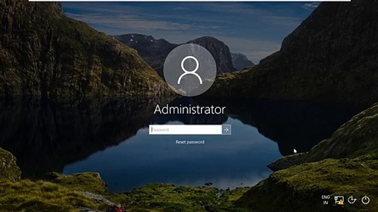 Reset Windows 10, 7, 8, 8.1 Password