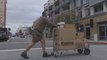Despite COVID-19, delivery workers continue to deliver