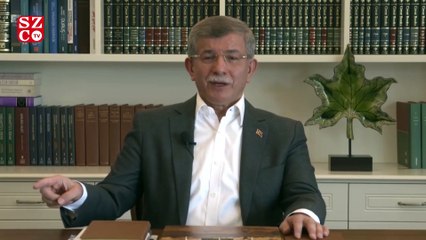 Davutoğlu: Faize savaş açtığını söyleyenler halka faiz yükü bindiriyor