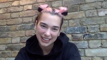Dua Lipa on Quarantine Cooking & Future Nostalgia's COVID Release | At Home With Nina Garcia | ELLE