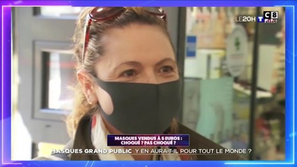 Des masques vendus à 5 euros dans les pharmacies
