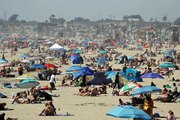 Californians Flout Social Distancing As Tens of Thousands Crowd Beaches Amid Heat Wave and Pandemic