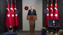 CUMHURBAŞKANI ERDOĞAN KABİNE TOPLANTISI SONRASI KONUŞTU- 1
