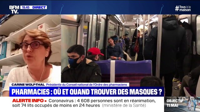Carine Wolf-Thal ('Ordre des pharmaciens): Un masque à 2 euros ne sera pas le même que celui à 10 euros